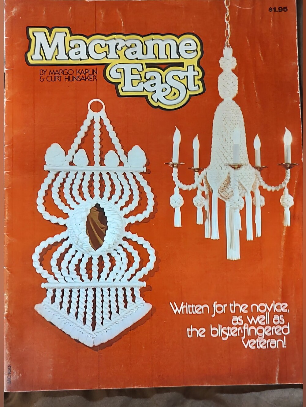 Vintage 1978 Macrame East 14 Patterns Margo Kaplin Curt Hunsaker
